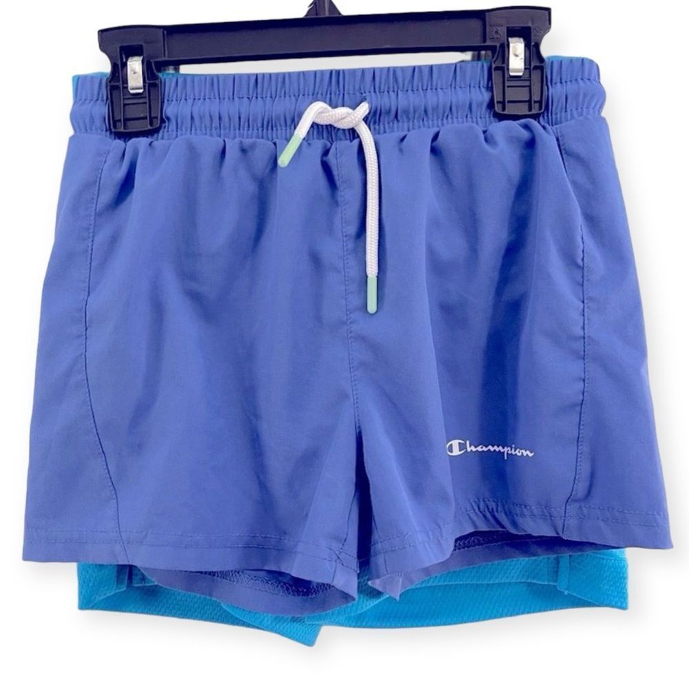 Two Pair of Athletic Shorts (Champion/Athletic Works) Size 7/8